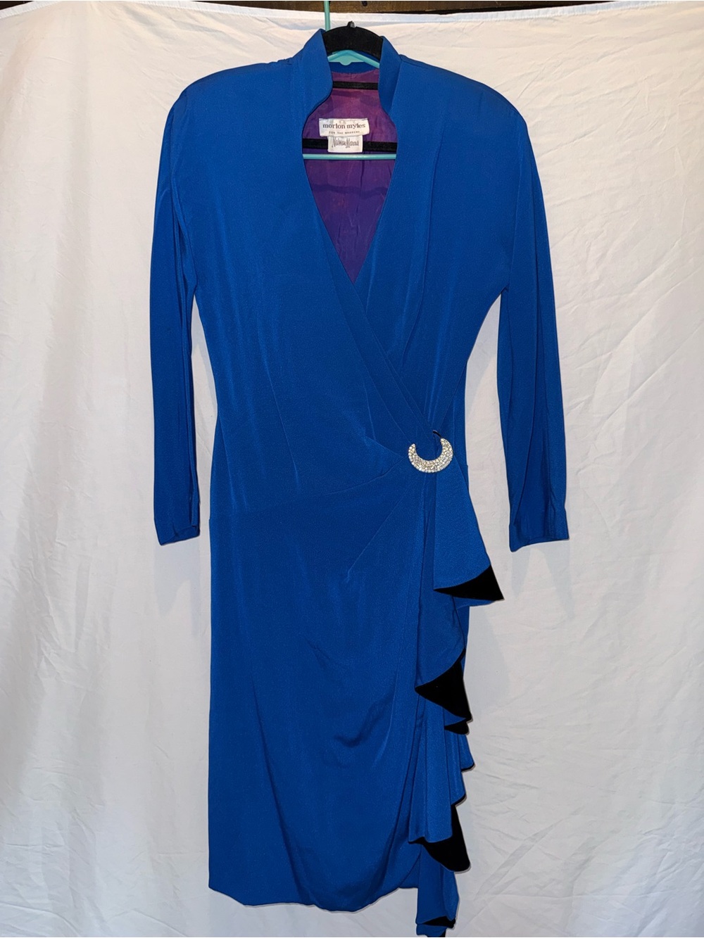 Vintage 80s Morton Myles for Neiman Marcus Royal Blue
